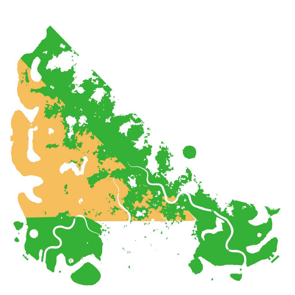 Biome Rust Map: Procedural Map, Size: 6000, Seed: 1075736903