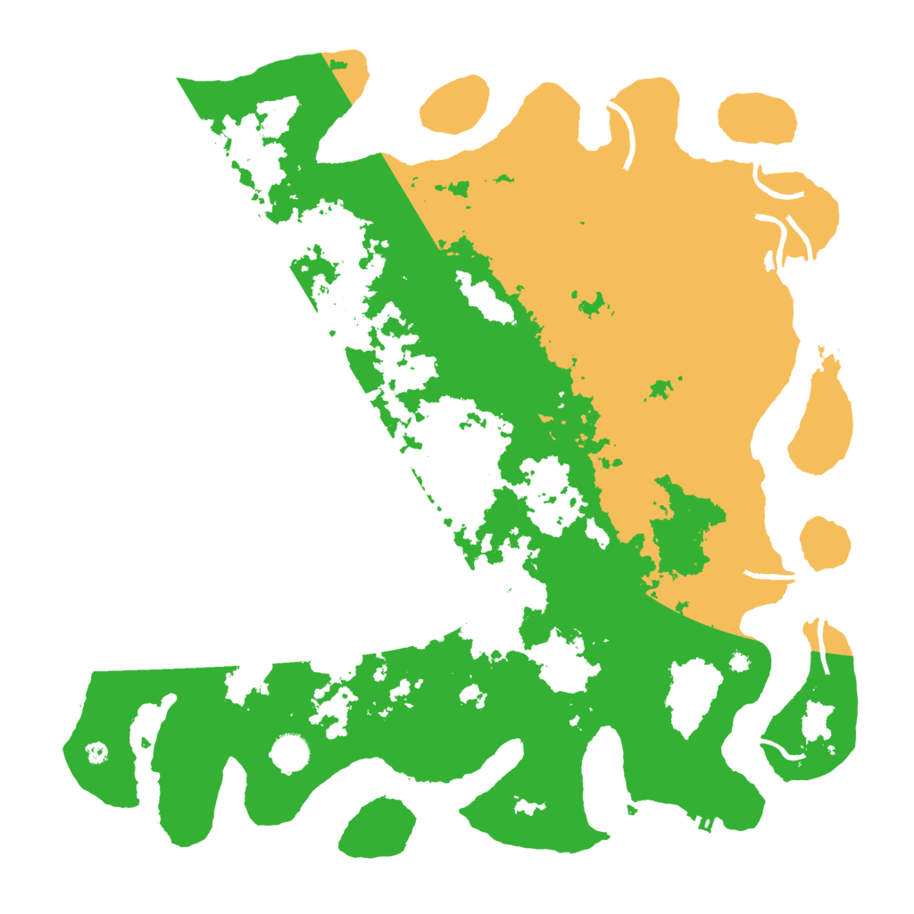 Biome Rust Map: Procedural Map, Size: 4250, Seed: 888928107