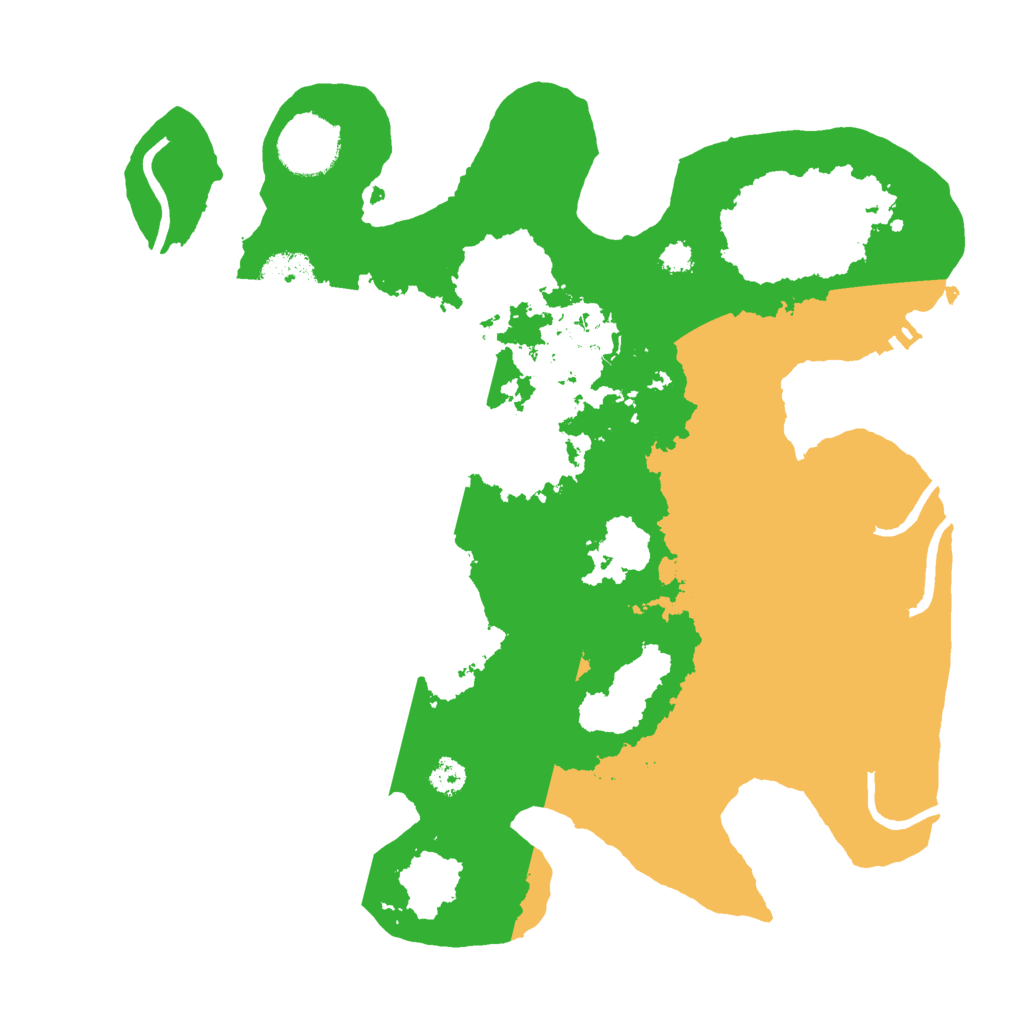 Biome Rust Map: Procedural Map, Size: 3000, Seed: 2937