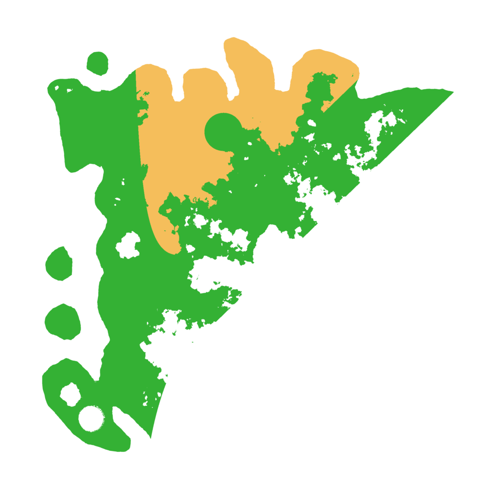 Biome Rust Map: Barren, Size: 3500, Seed: 1967371673