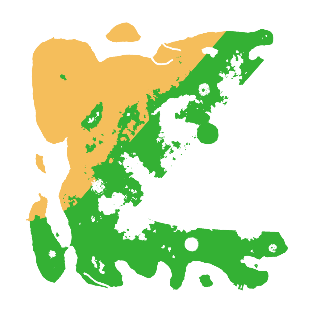 Biome Rust Map: Procedural Map, Size: 4000, Seed: 491805542