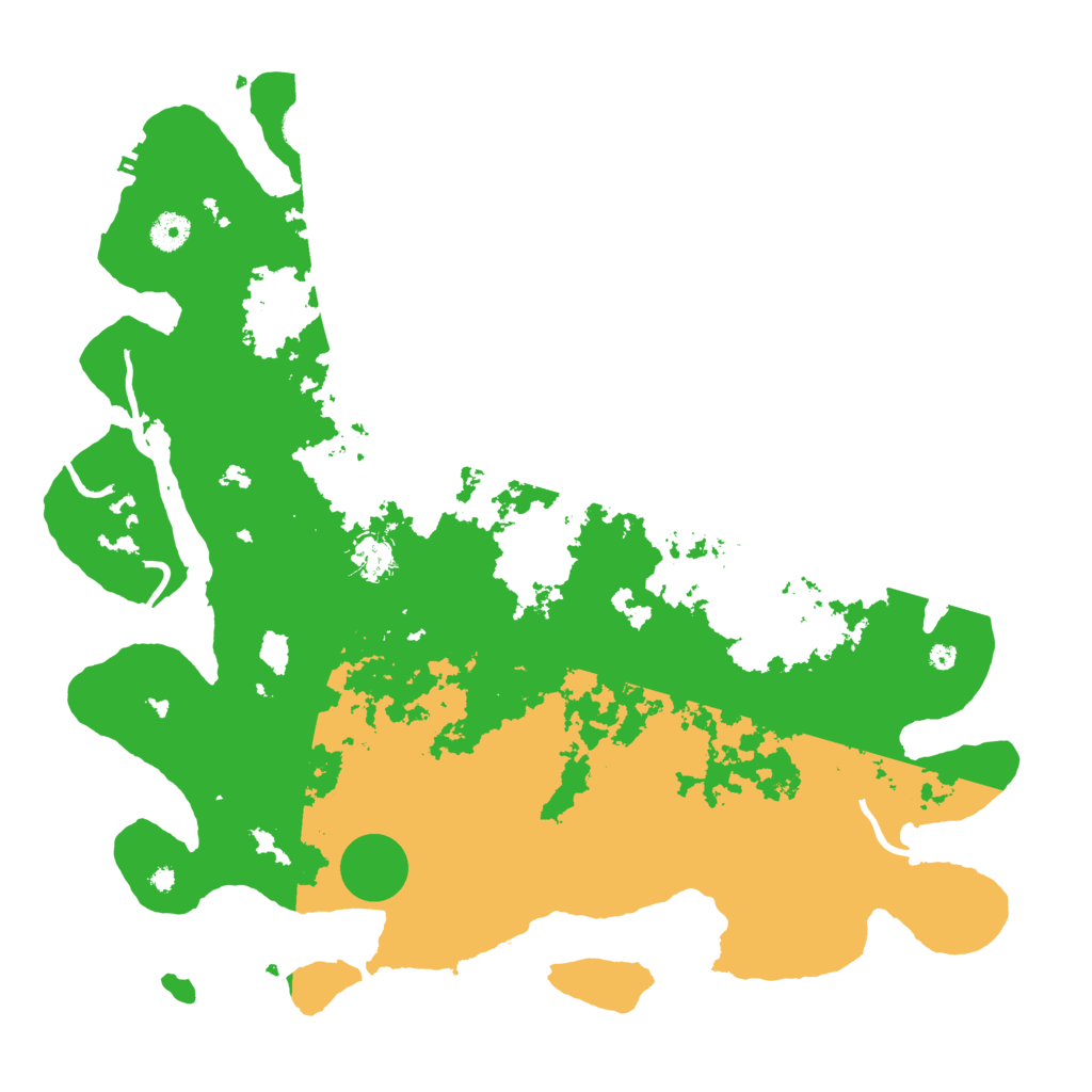 Biome Rust Map: Procedural Map, Size: 4250, Seed: 648235