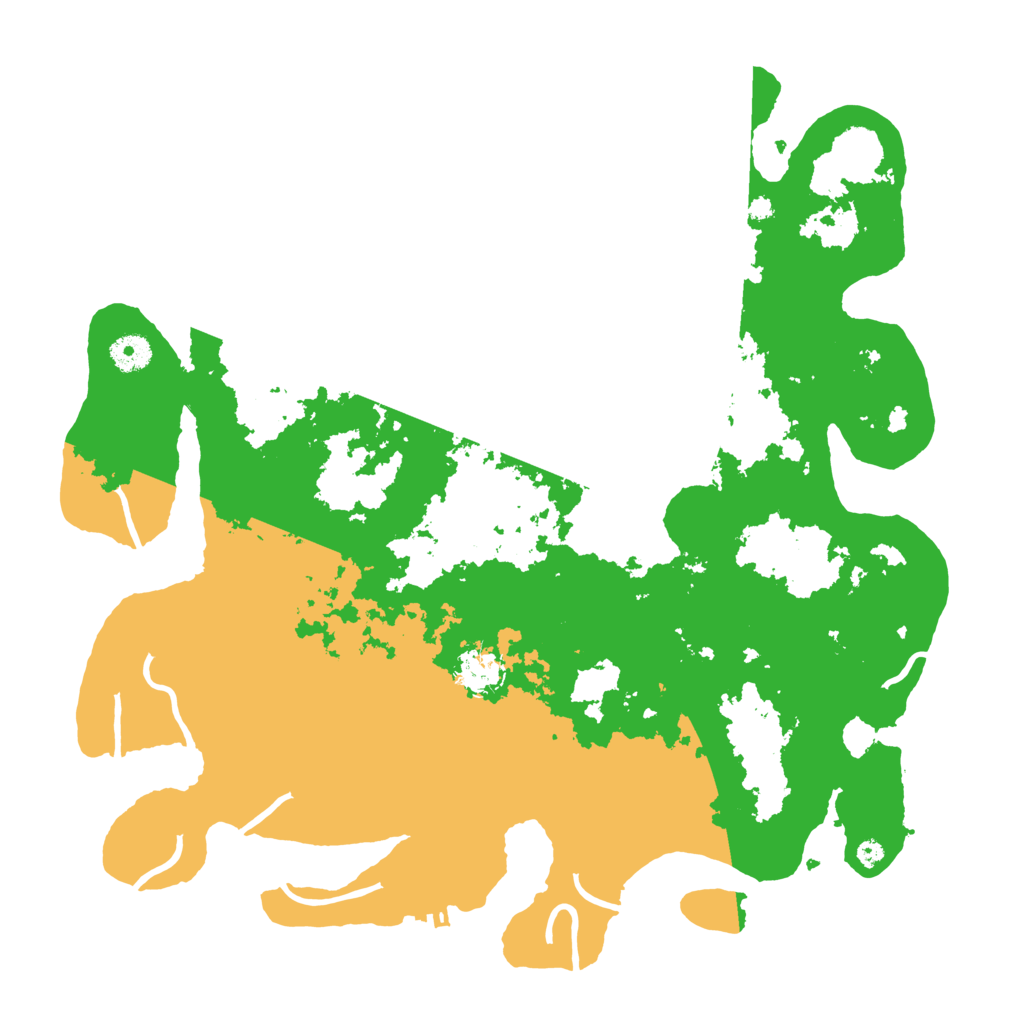 Biome Rust Map: Procedural Map, Size: 4000, Seed: 291212887