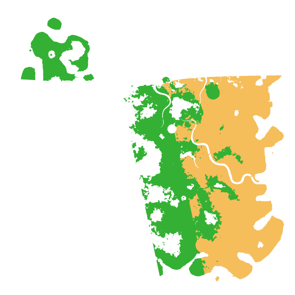 Biome Rust Map: Procedural Map, Size: 6000, Seed: 1669282313