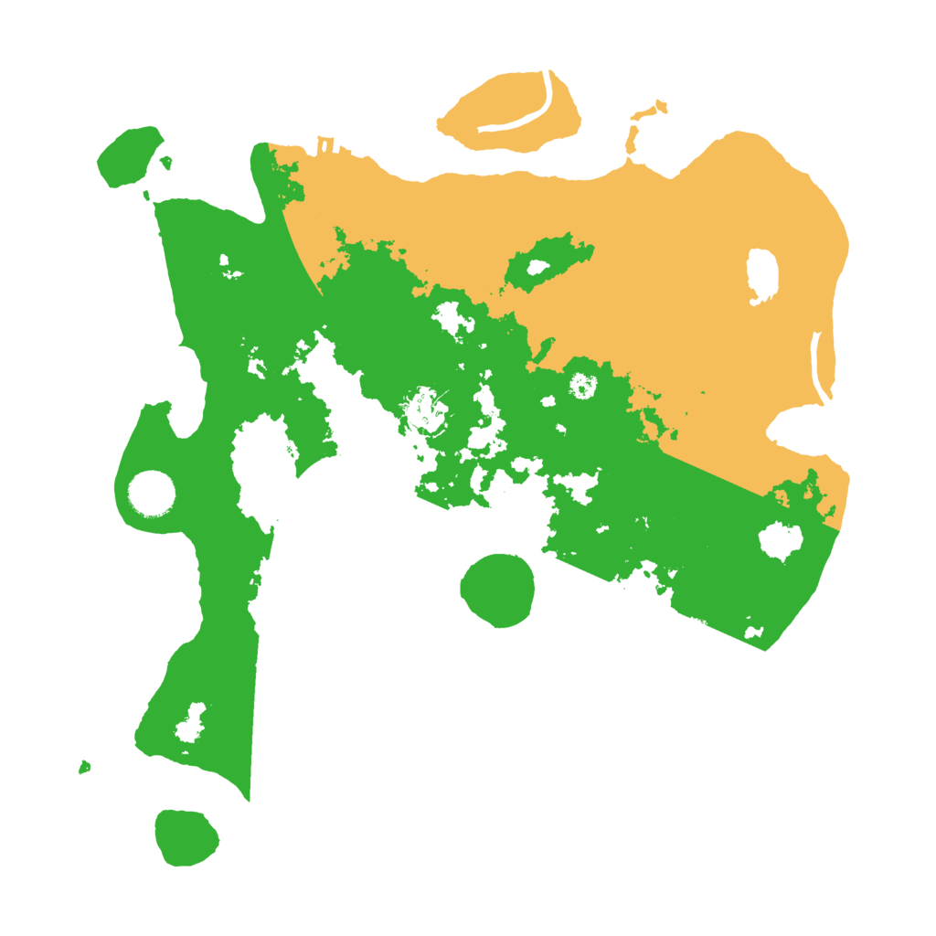 Biome Rust Map: Procedural Map, Size: 3550, Seed: 472352