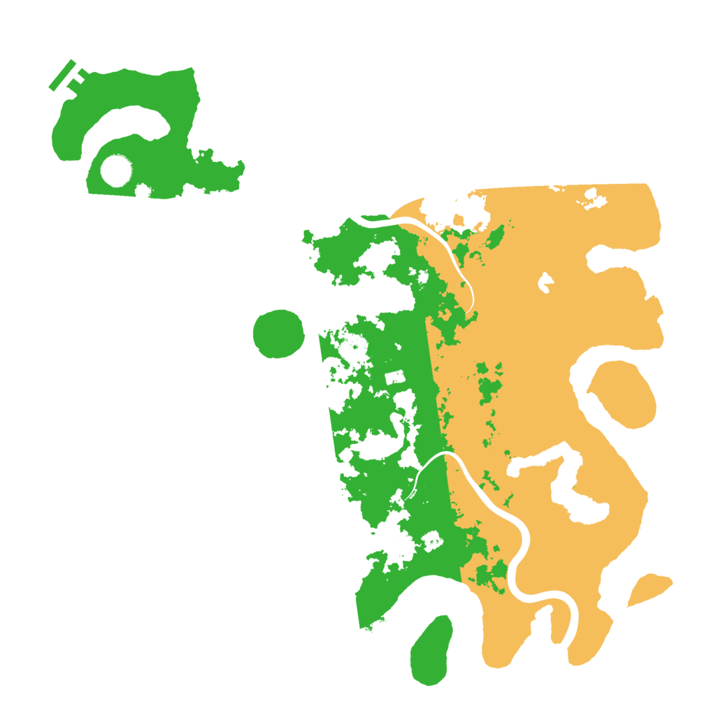Biome Rust Map: Procedural Map, Size: 4000, Seed: 852394