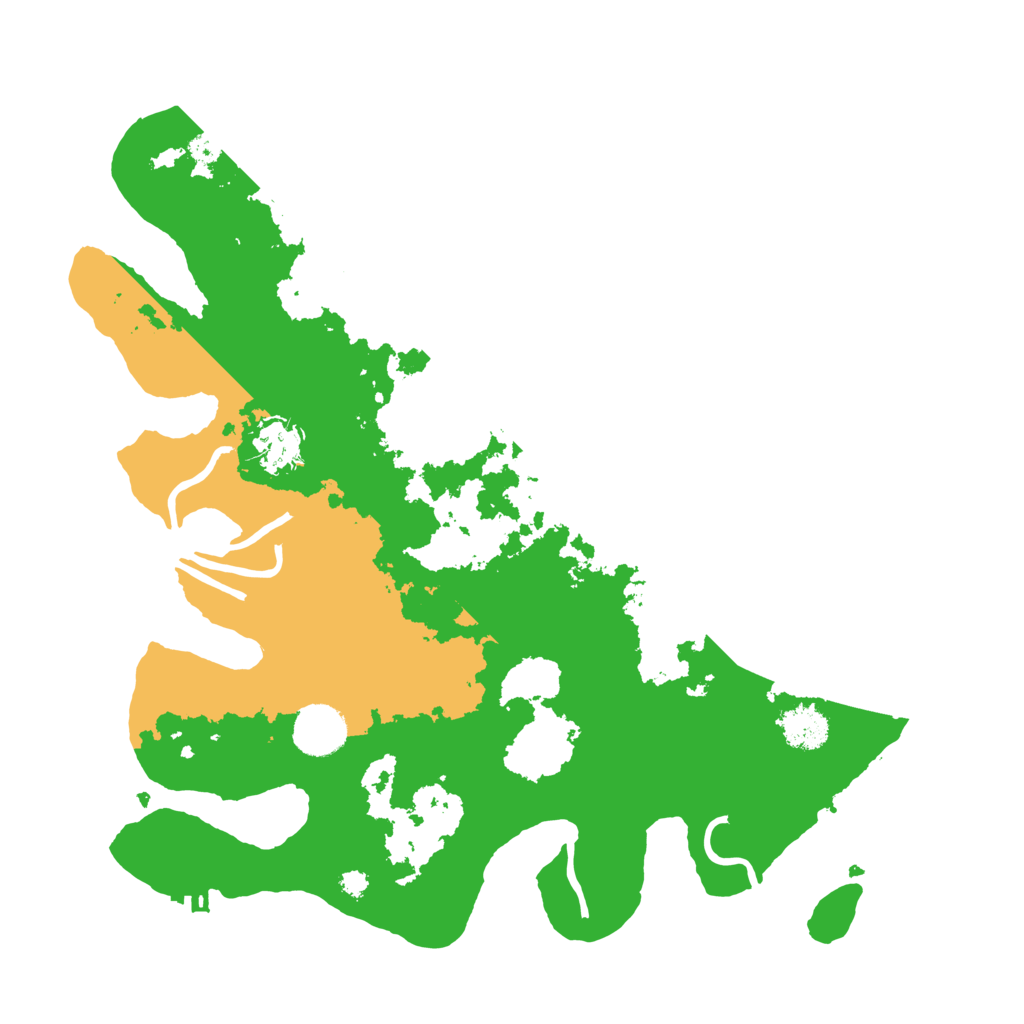 Biome Rust Map: Procedural Map, Size: 3500, Seed: 1643448889