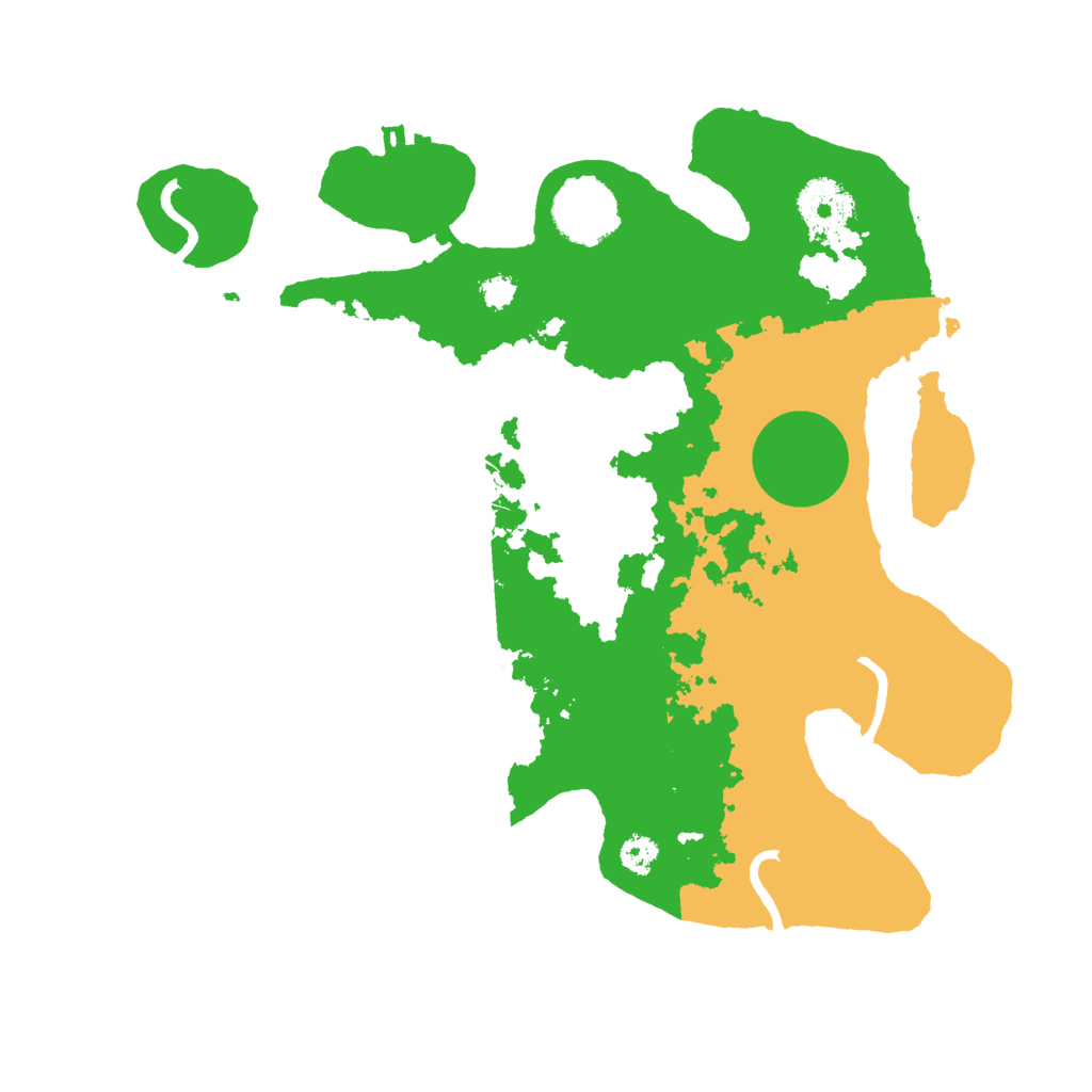 Biome Rust Map: Procedural Map, Size: 3000, Seed: 20938