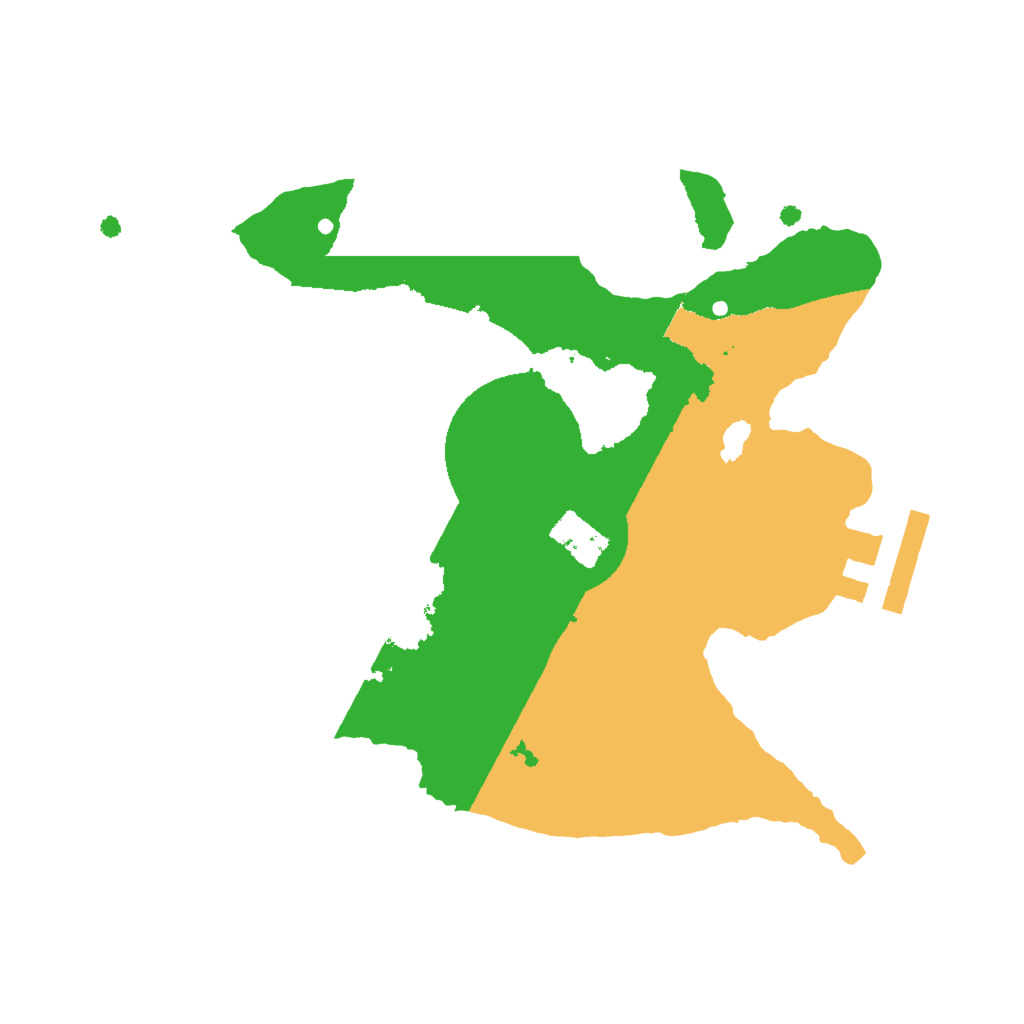 Biome Rust Map: Procedural Map, Size: 2000, Seed: 898562949
