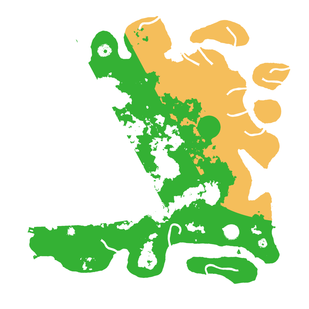 Biome Rust Map: Procedural Map, Size: 3550, Seed: 478362