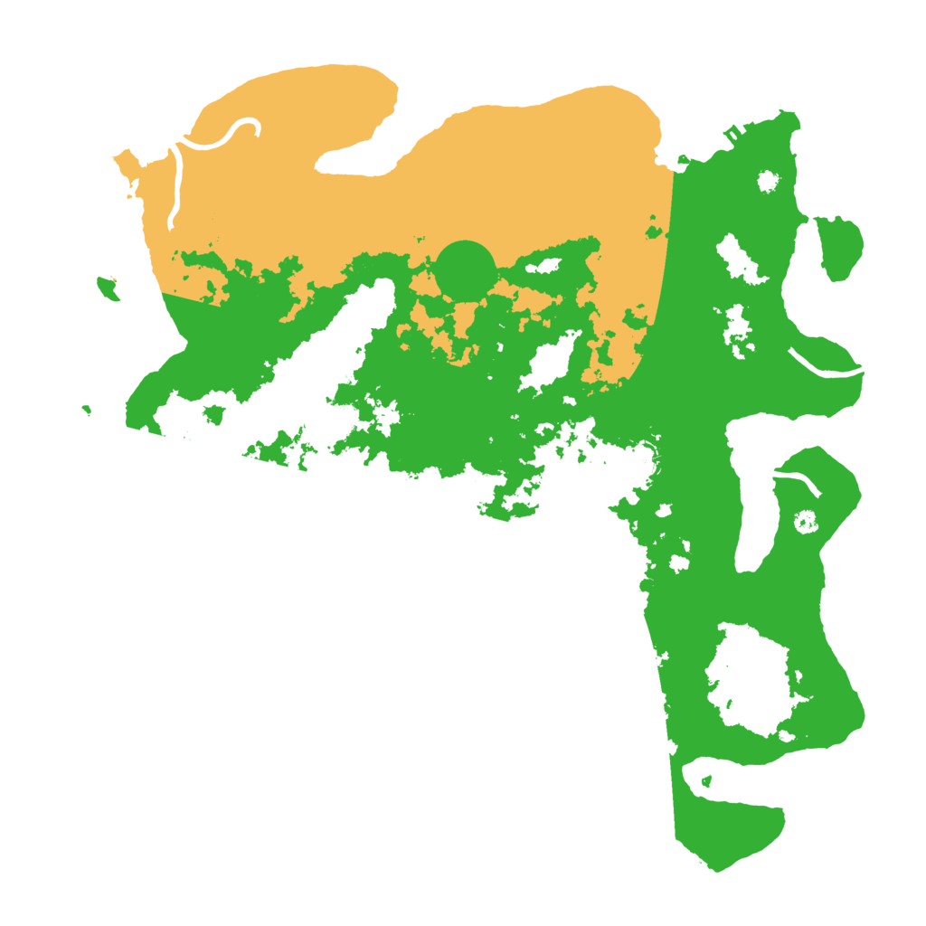Biome Rust Map: Procedural Map, Size: 4000, Seed: 572931