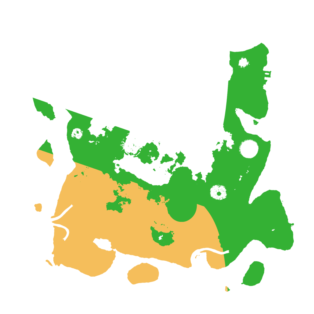 Biome Rust Map: Procedural Map, Size: 3000, Seed: 1738904178