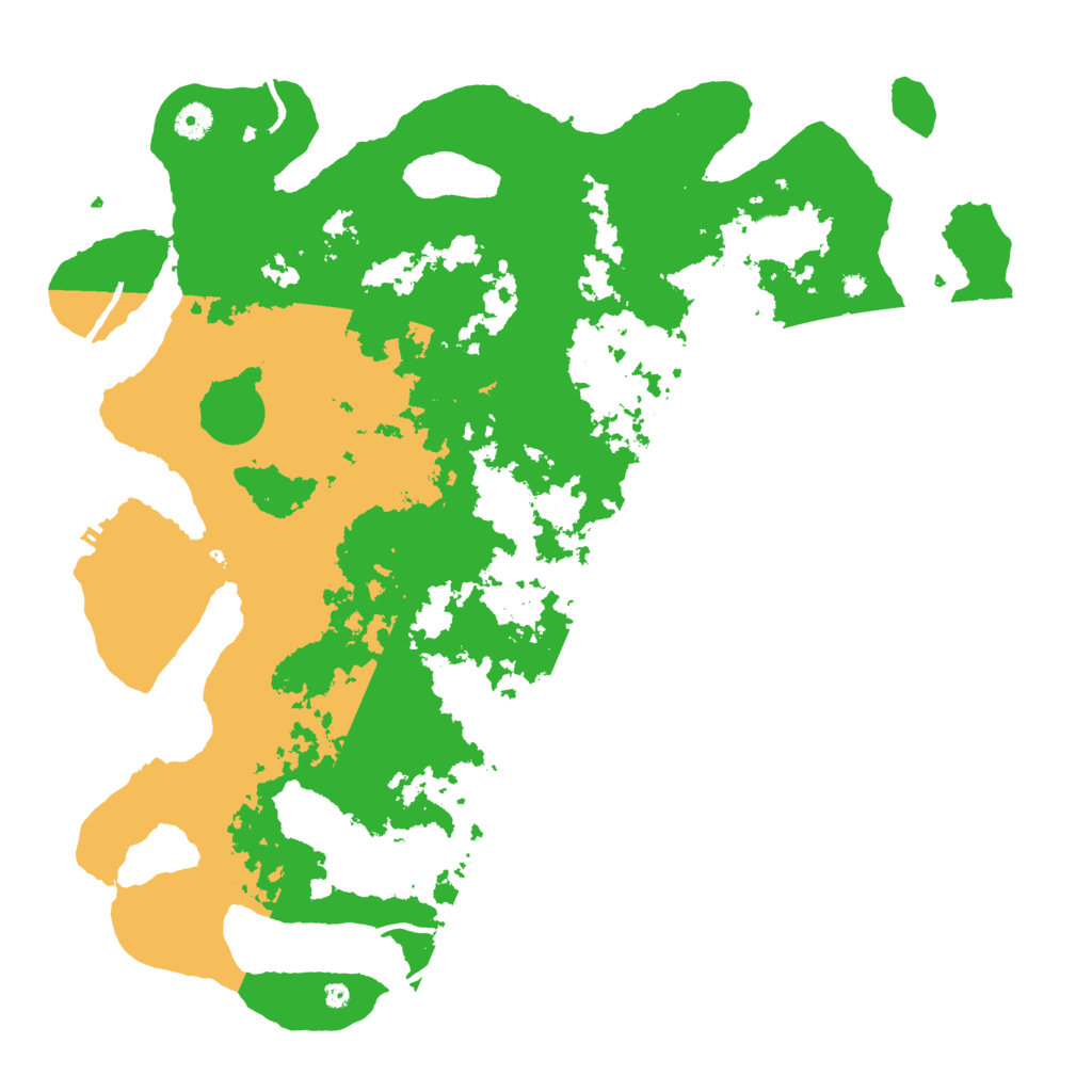 Biome Rust Map: Procedural Map, Size: 4500, Seed: 1640447169