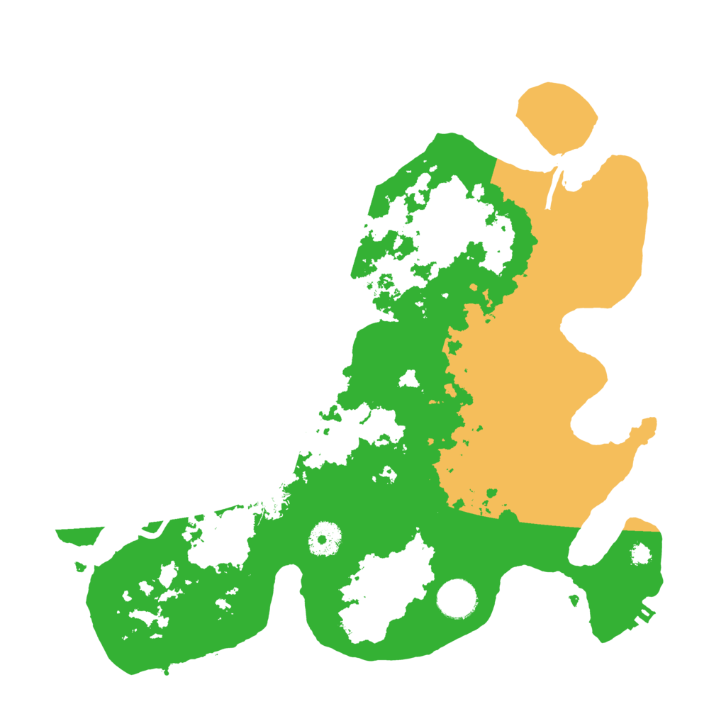 Biome Rust Map: Procedural Map, Size: 3250, Seed: 20220712