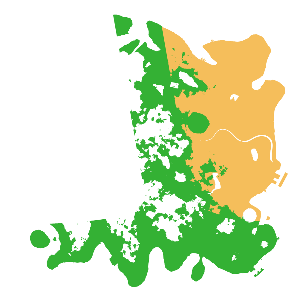 Biome Rust Map: Procedural Map, Size: 4000, Seed: 692869