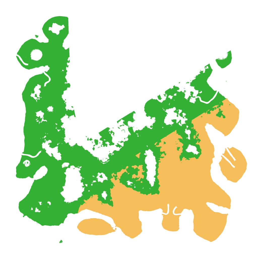 Biome Rust Map: Procedural Map, Size: 4000, Seed: 7830116