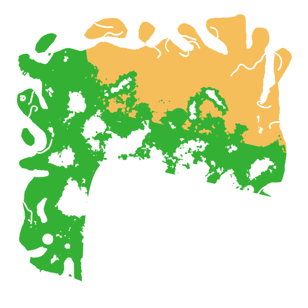 Biome Rust Map: Procedural Map, Size: 5000, Seed: 821921942