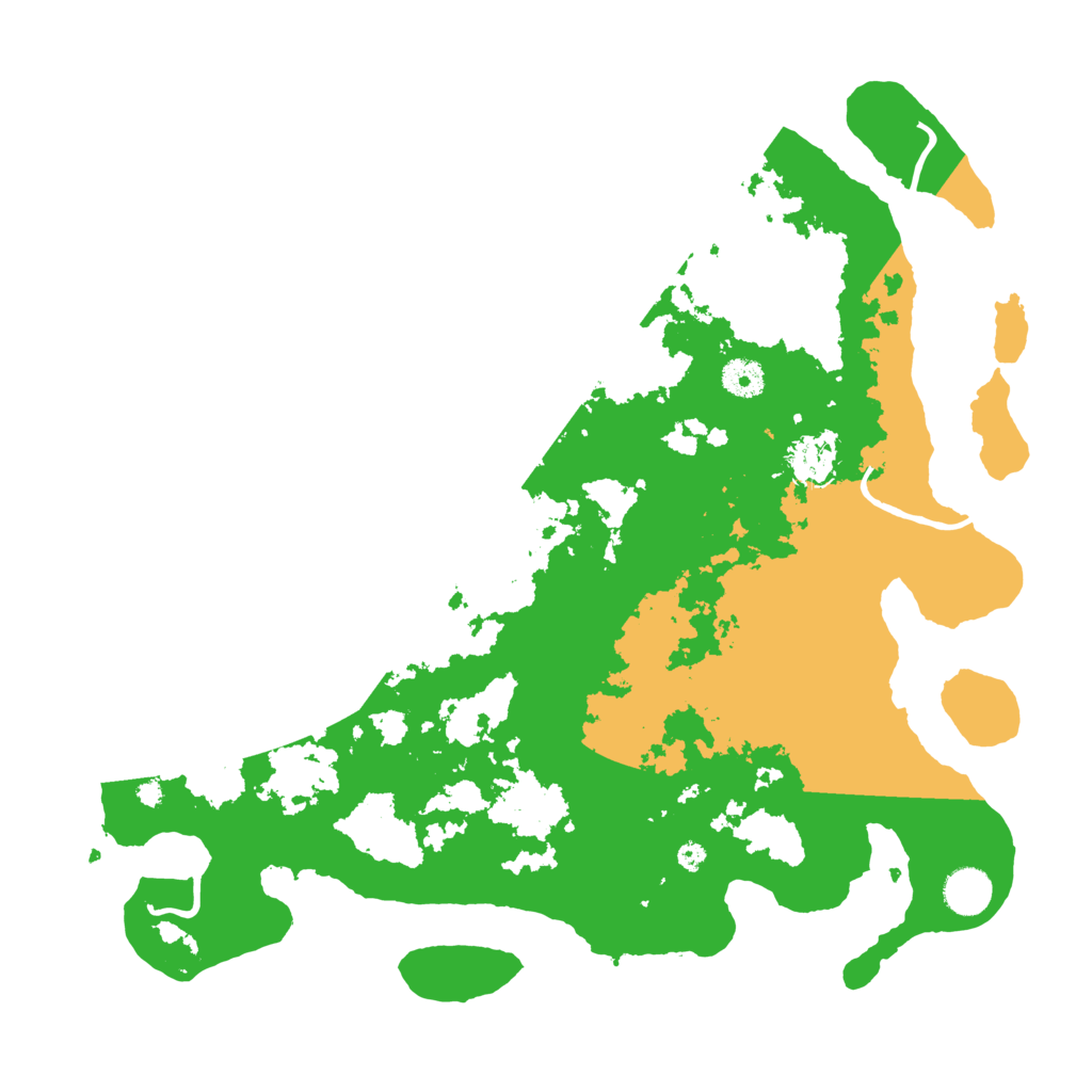 Biome Rust Map: Procedural Map, Size: 4000, Seed: 872342471