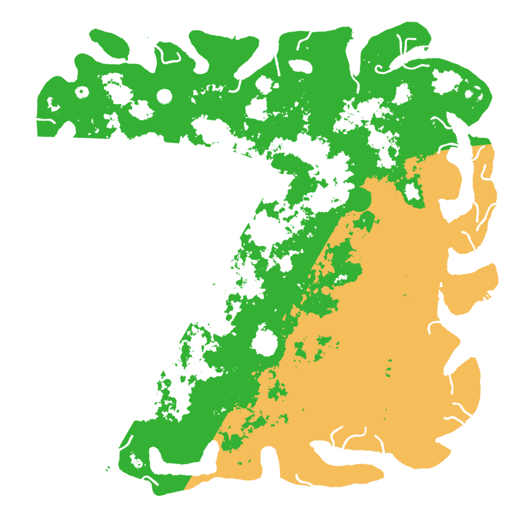 Biome Rust Map: Procedural Map, Size: 6000, Seed: 965335929