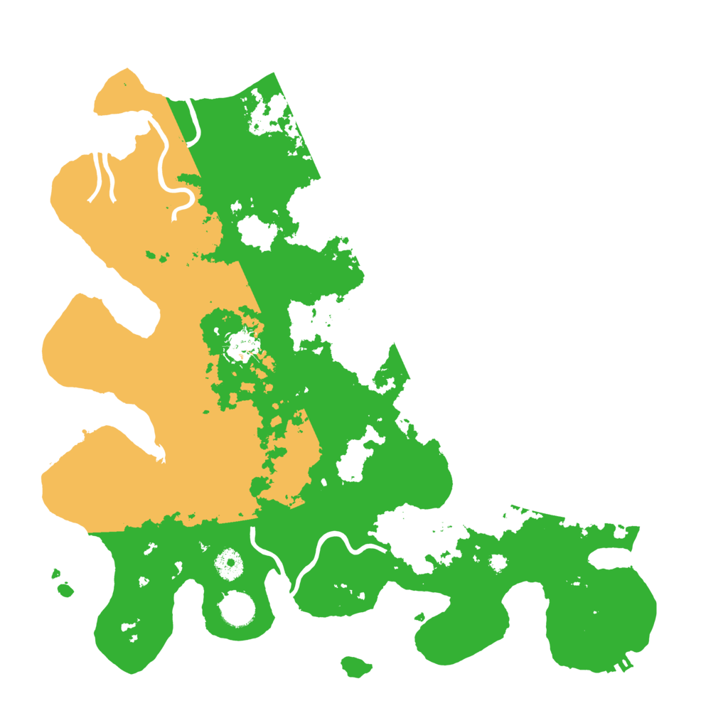 Biome Rust Map: Procedural Map, Size: 3750, Seed: 1218900796