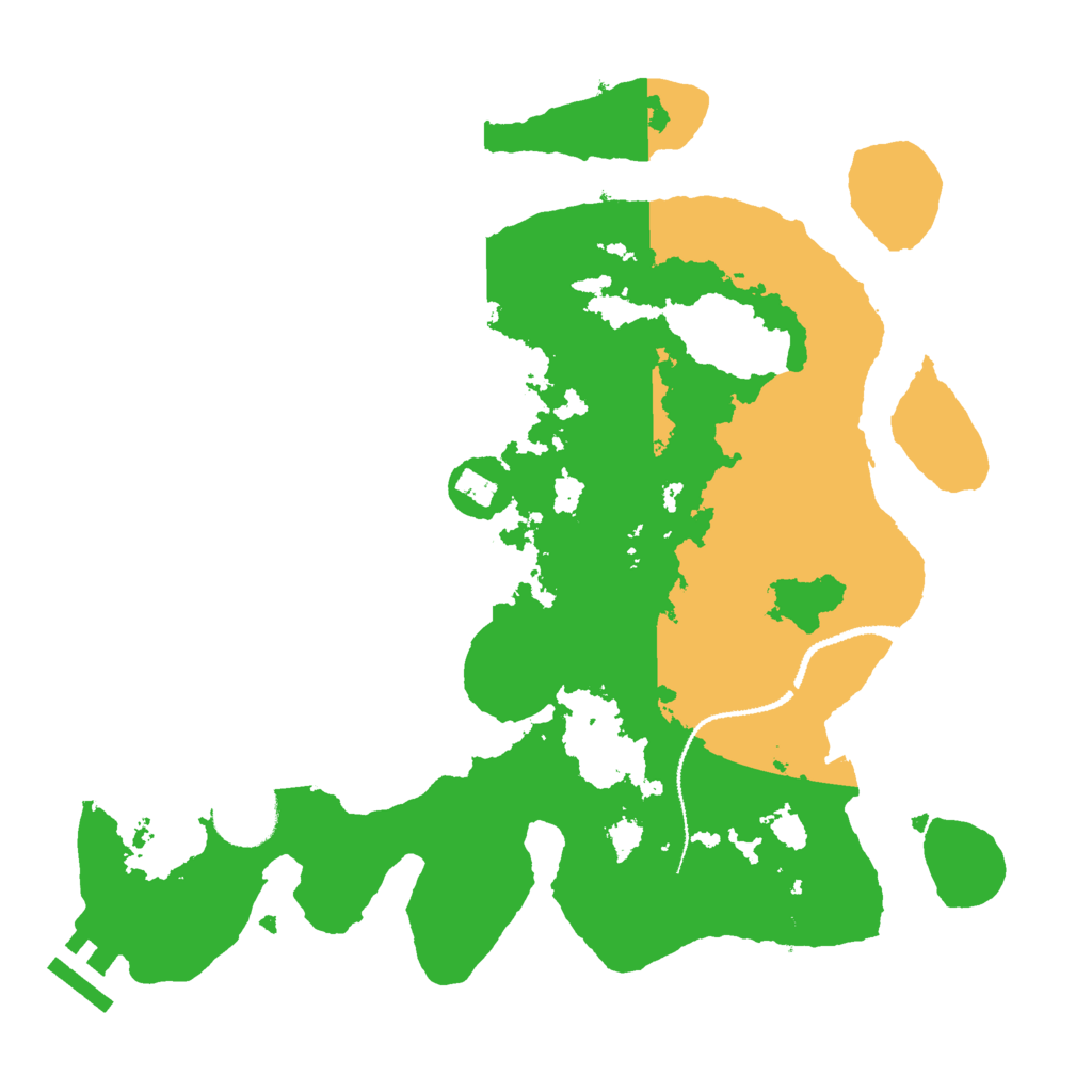 Biome Rust Map: Procedural Map, Size: 3000, Seed: 10786