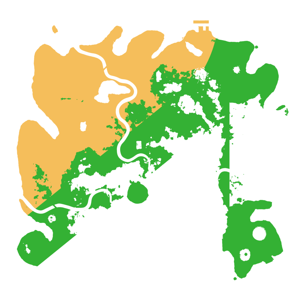 Biome Rust Map: Procedural Map, Size: 4000, Seed: 17238