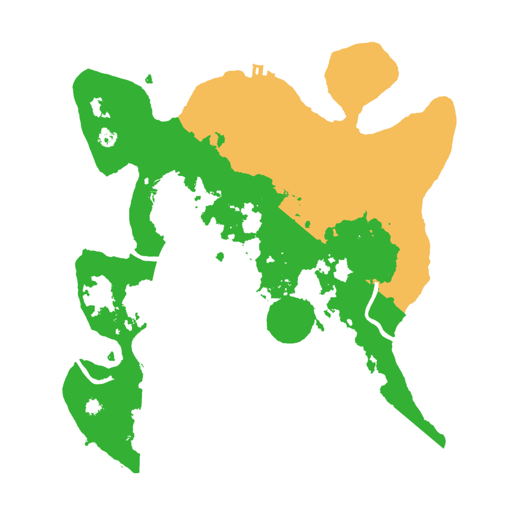 Biome Rust Map: Procedural Map, Size: 3000, Seed: 1719851886