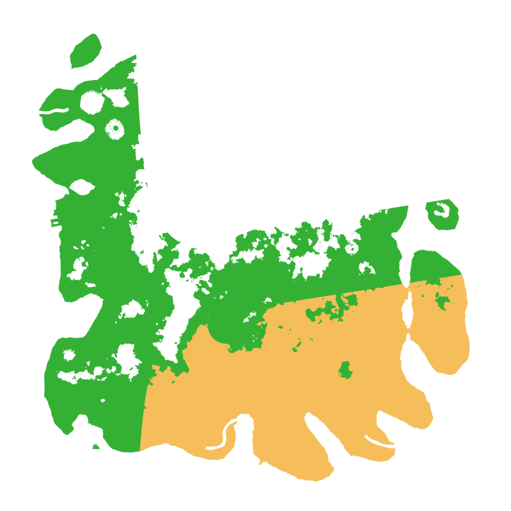 Biome Rust Map: Procedural Map, Size: 4000, Seed: 1112