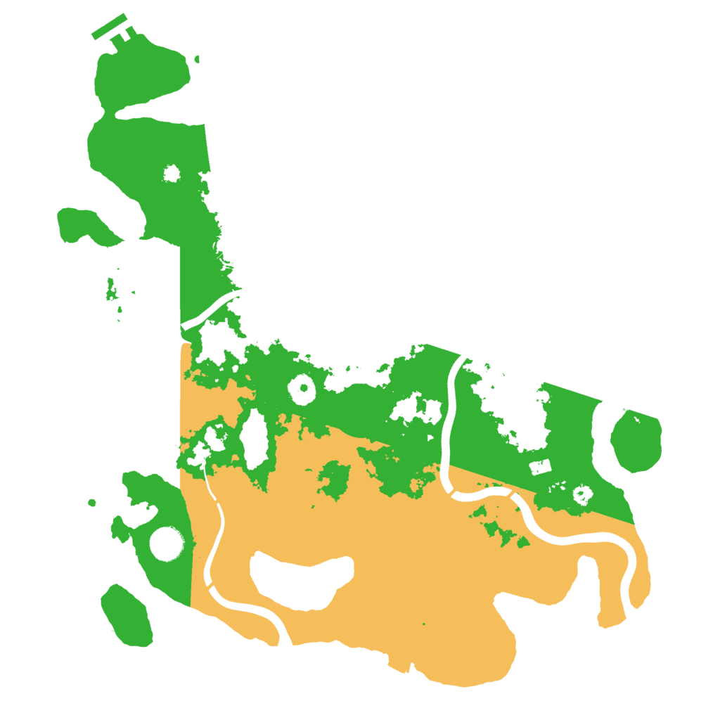 Biome Rust Map: Procedural Map, Size: 3750, Seed: 62556701