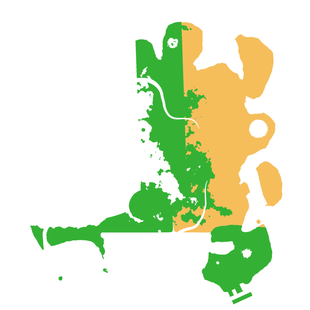 Biome Rust Map: Procedural Map, Size: 3000, Seed: 1118980801