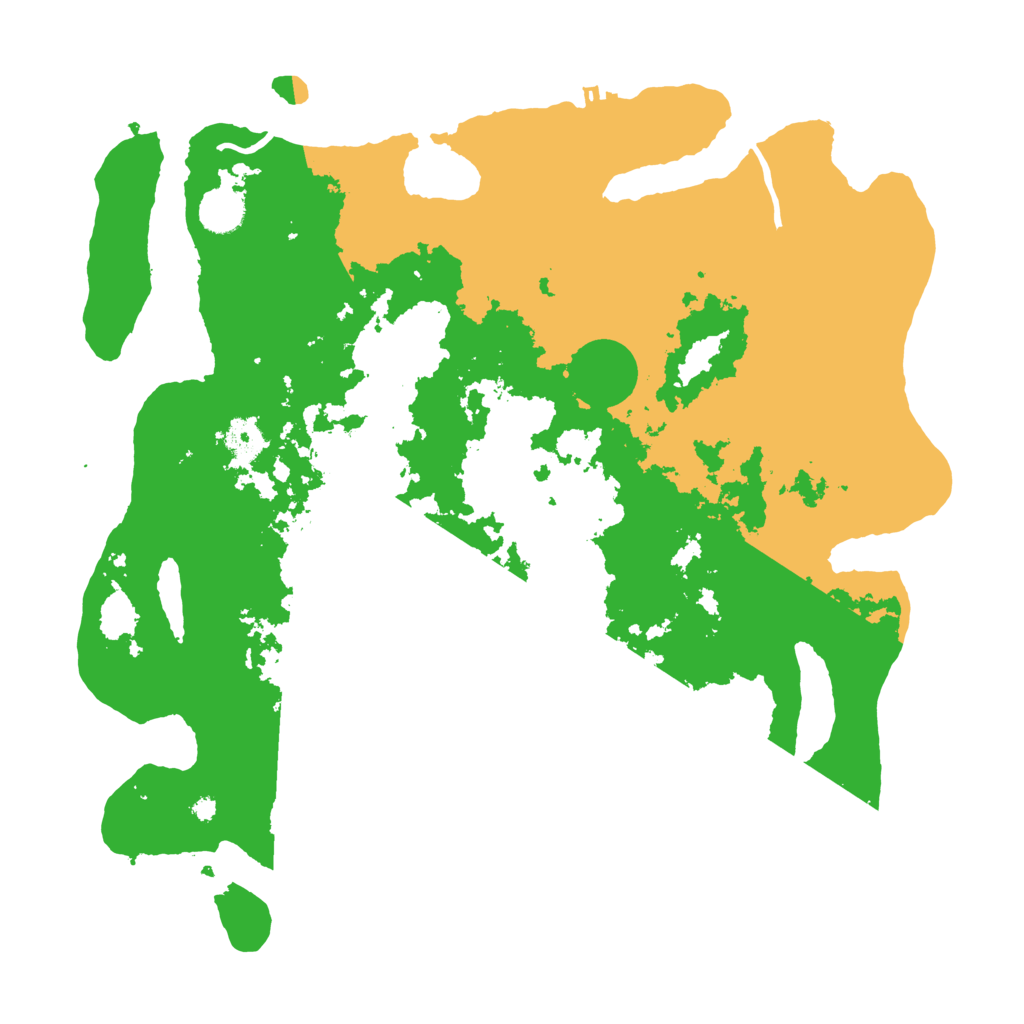 Biome Rust Map: Procedural Map, Size: 4000, Seed: 334407