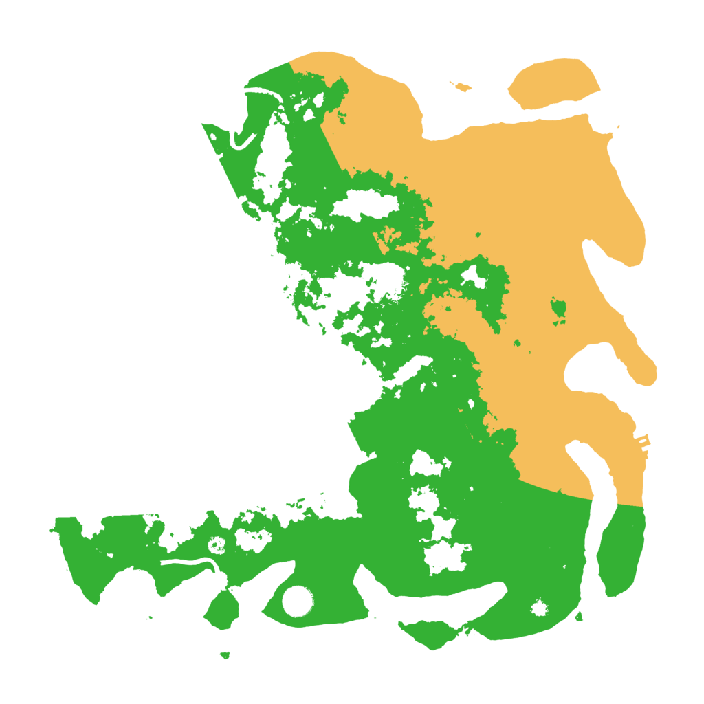 Biome Rust Map: Procedural Map, Size: 4000, Seed: 831123