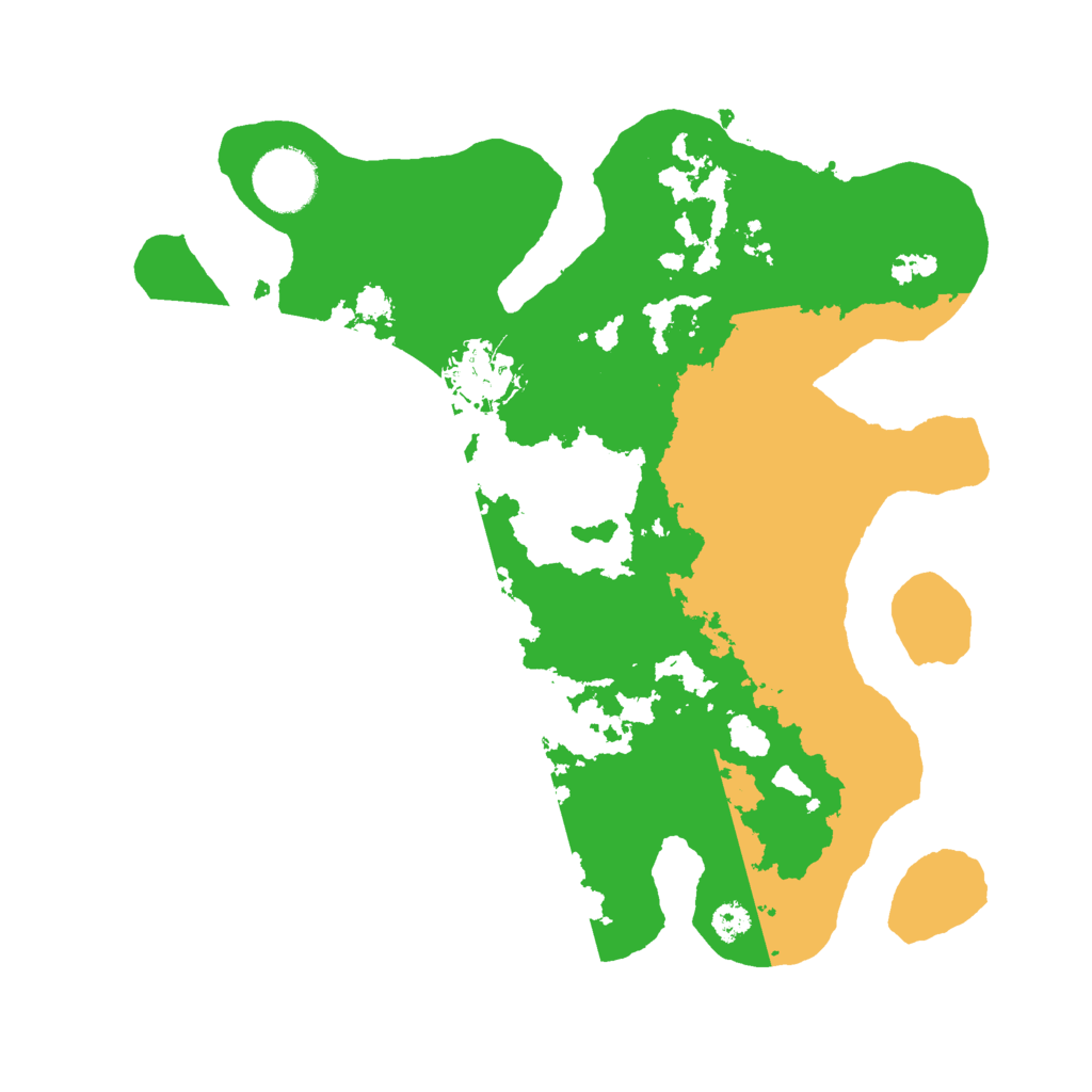 Biome Rust Map: Procedural Map, Size: 3000, Seed: 36448746