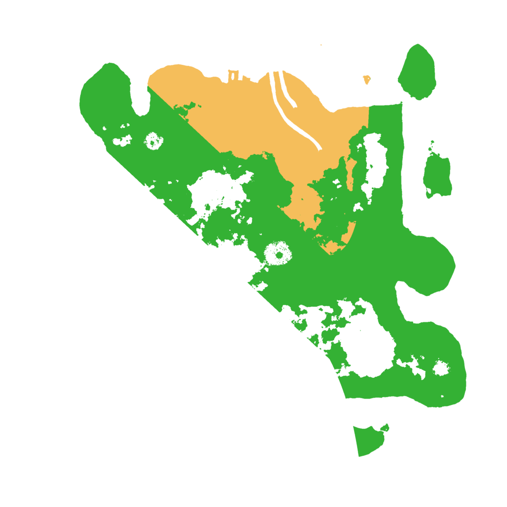 Biome Rust Map: Procedural Map, Size: 3000, Seed: 129447214