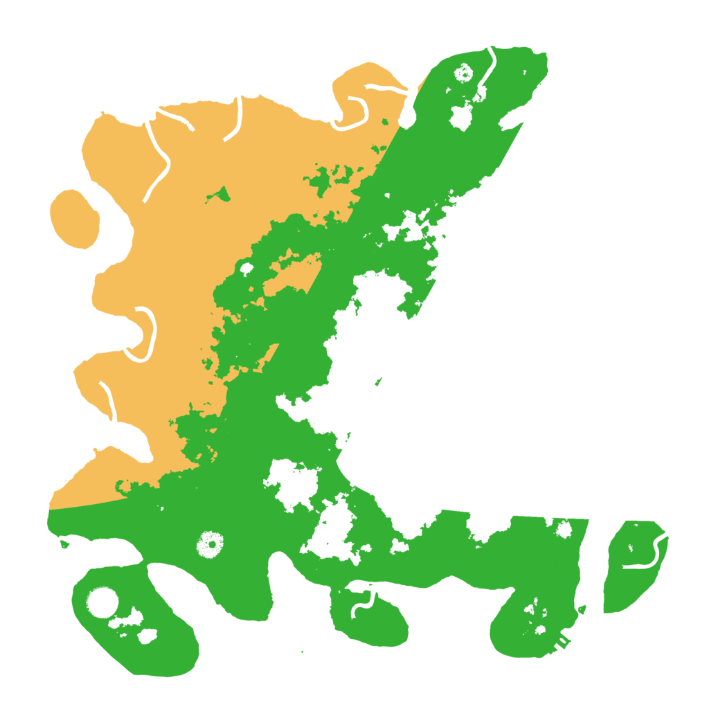 Biome Rust Map: Procedural Map, Size: 4000, Seed: 1284878001