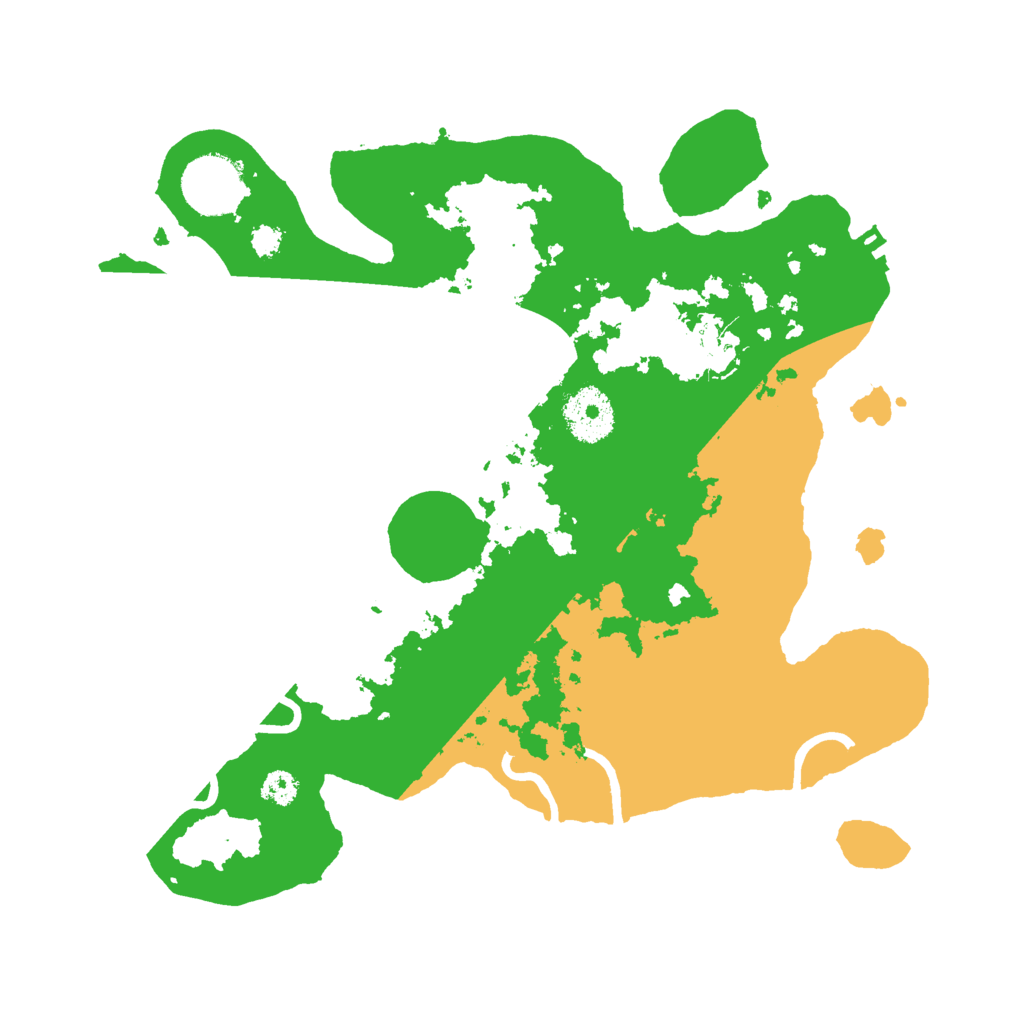Biome Rust Map: Procedural Map, Size: 3000, Seed: 1423657618