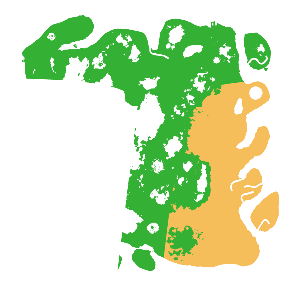 Biome Rust Map: Procedural Map, Size: 4000, Seed: 25943