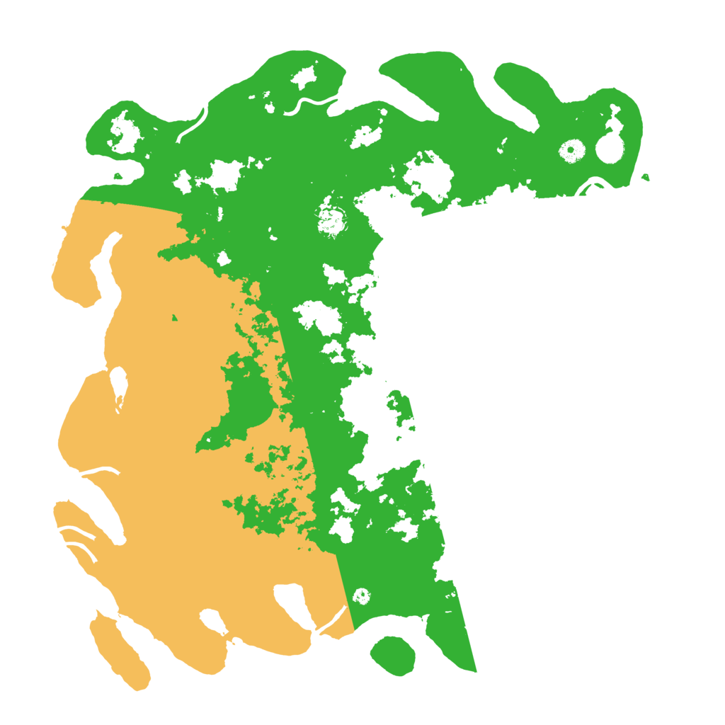 Biome Rust Map: Procedural Map, Size: 4500, Seed: 18276918