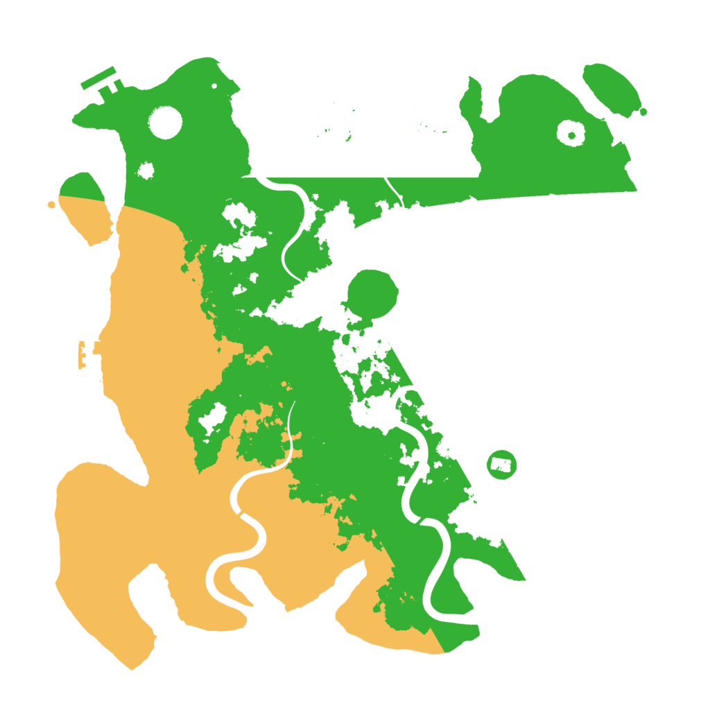 Biome Rust Map: Procedural Map, Size: 3850, Seed: 502815729