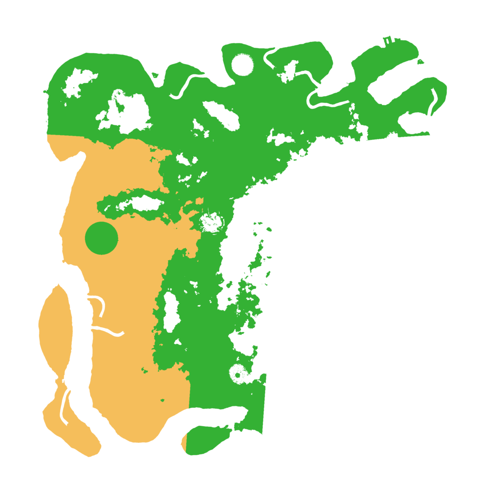 Biome Rust Map: Procedural Map, Size: 4000, Seed: 195068