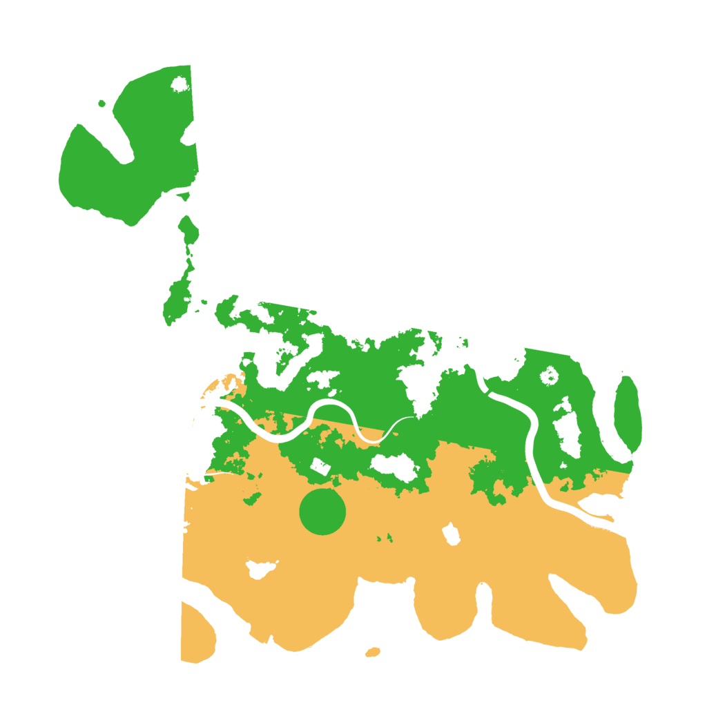 Biome Rust Map: Procedural Map, Size: 4000, Seed: 1726