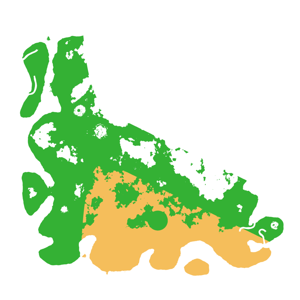 Biome Rust Map: Procedural Map, Size: 4000, Seed: 39380