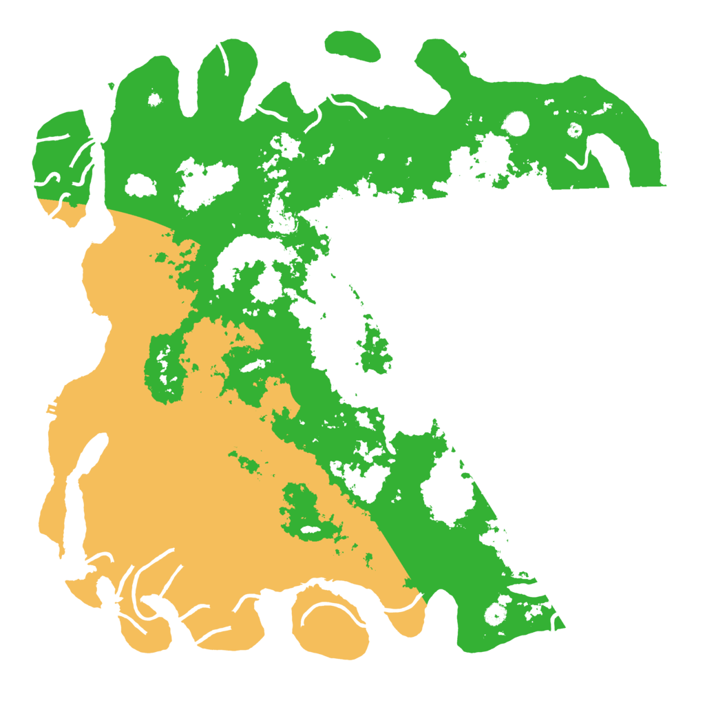Biome Rust Map: Procedural Map, Size: 5000, Seed: 60206405