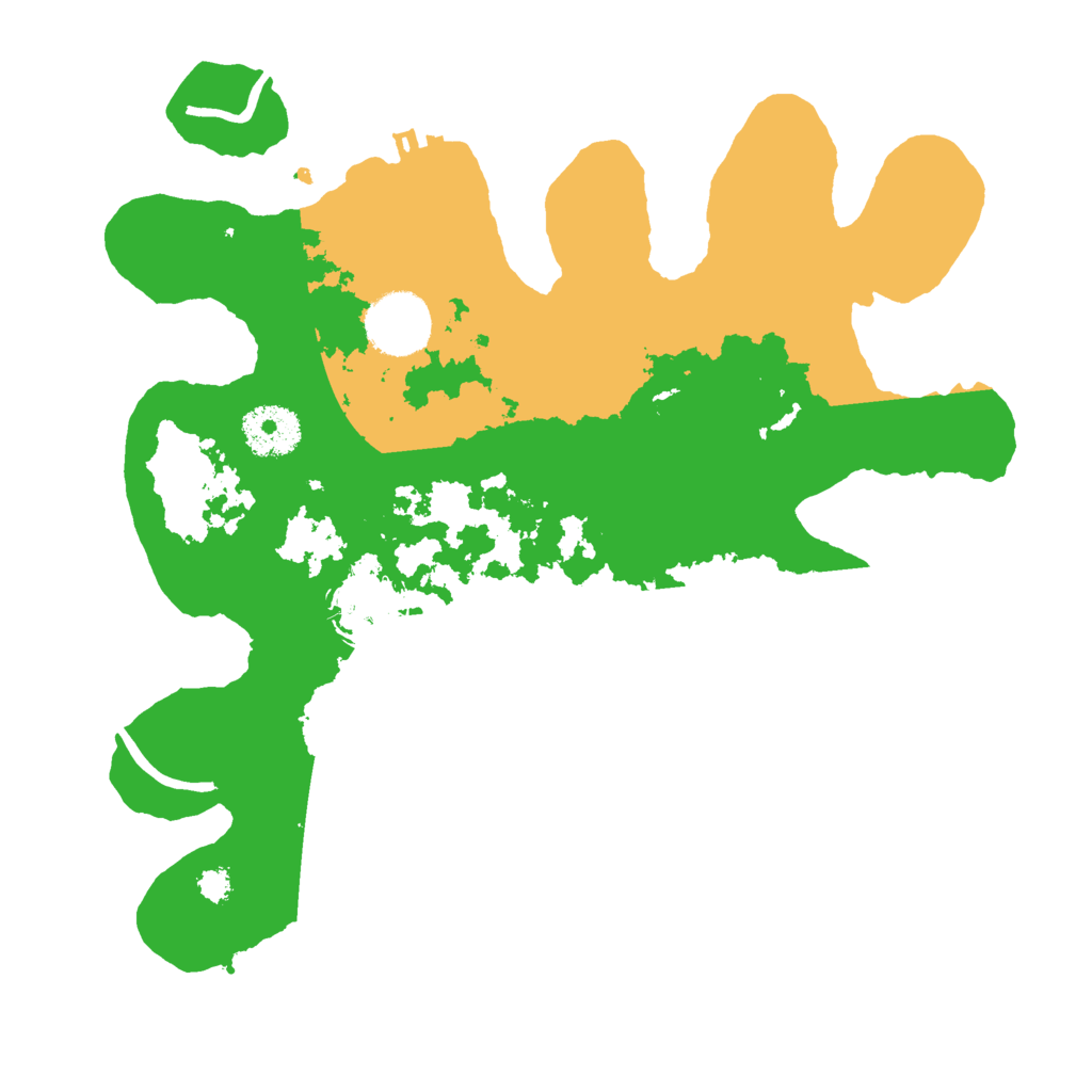 Biome Rust Map: Procedural Map, Size: 3000, Seed: 2055321741