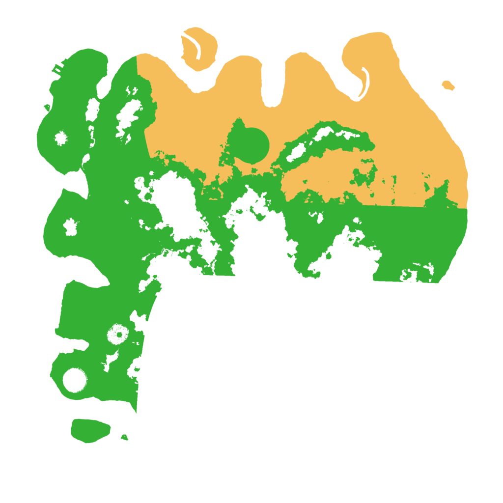 Biome Rust Map: Procedural Map, Size: 3700, Seed: 182179601
