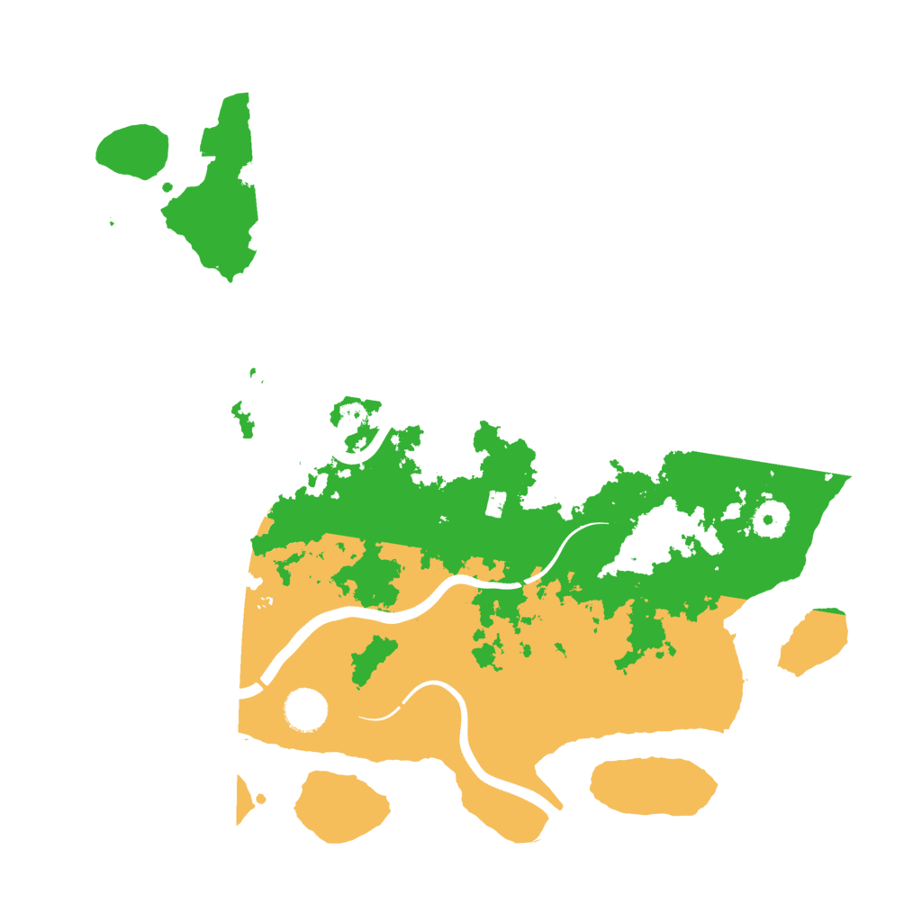 Biome Rust Map: Procedural Map, Size: 3750, Seed: 631271
