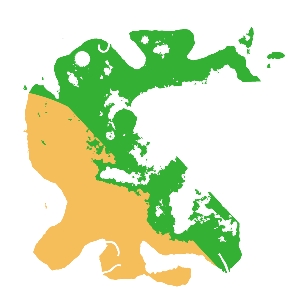 Biome Rust Map: Procedural Map, Size: 3500, Seed: 1179762886