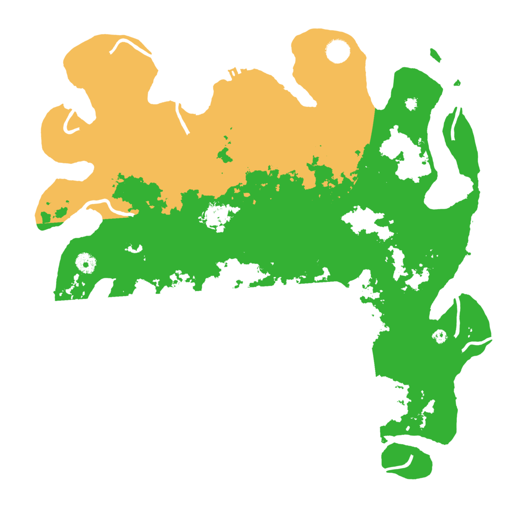 Biome Rust Map: Procedural Map, Size: 3850, Seed: 712527164