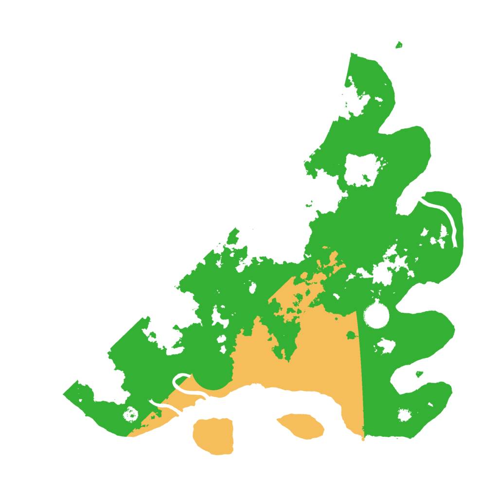 Biome Rust Map: Procedural Map, Size: 3500, Seed: 1108926121
