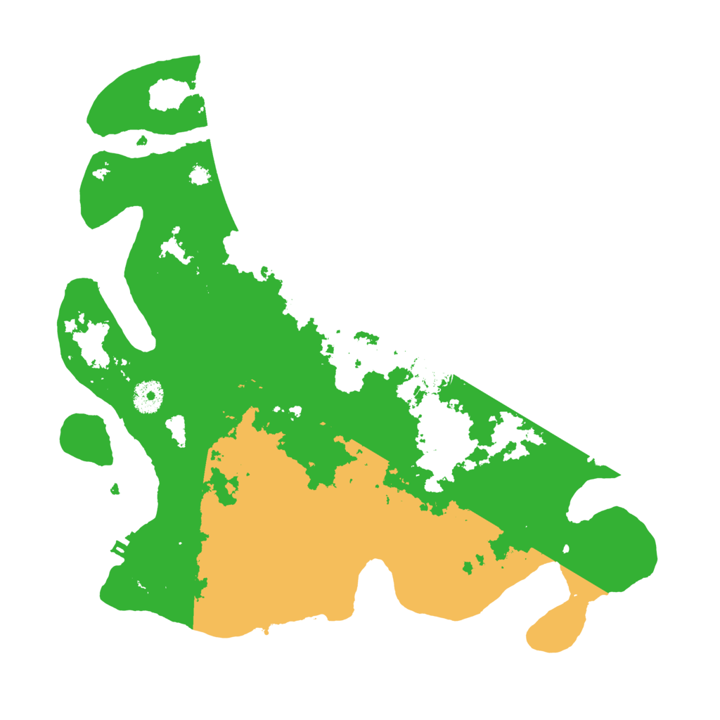 Biome Rust Map: Procedural Map, Size: 3400, Seed: 65434668